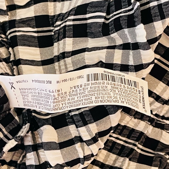 Zara Mini Skirt Sz 28 - Picture 9 of 9